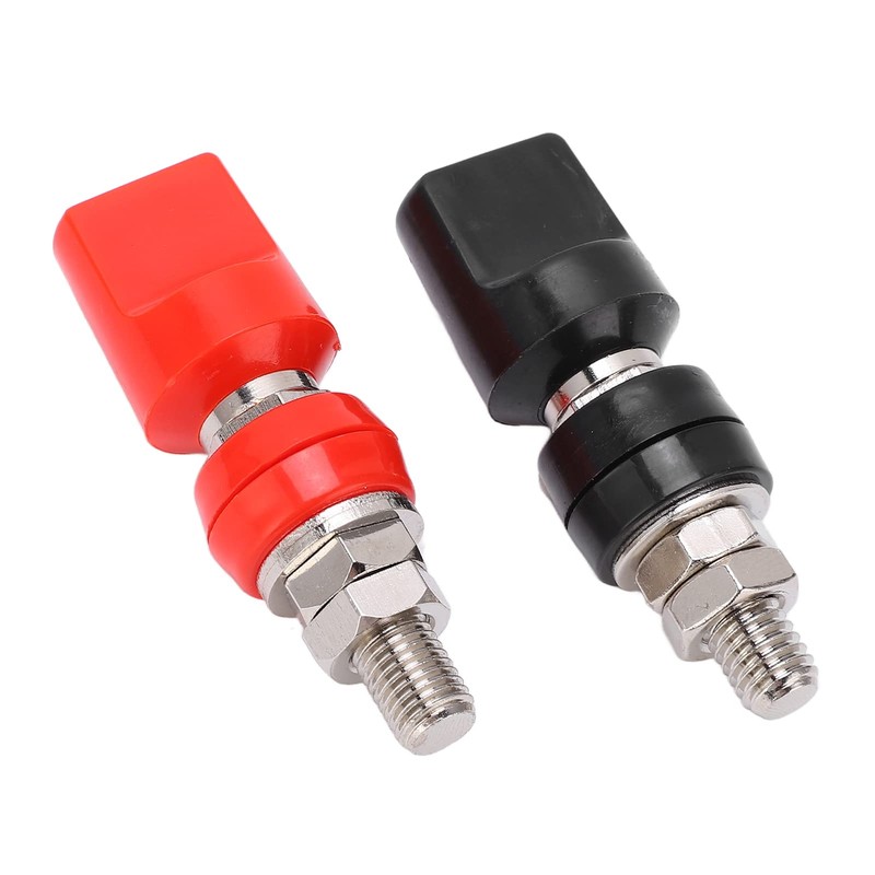 2Pcs Battery Terminal M8 Stud Remote Battery Binding Post with