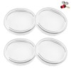 2" Clear Replacement Regulator Gauge Lens/Cover – Durable 1/4 Turn