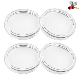 2" Clear Replacement Regulator Gauge Lens/Cover – Durable 1/4 Turn Twist Lock Design, Pressure Gauge Protective Cover for Easy-to-Read Measurements, Restores Gauge Appearance & Functionality - 4 Pack