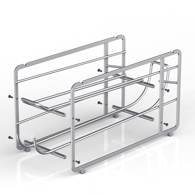 Canyave Soda Can Organizer Storage Rack, 2 Pack Stackable Beverage