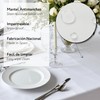 Martina Home TEFLONATED TABLECLOTH MADE Petit Vichy Marino 240X140 CM