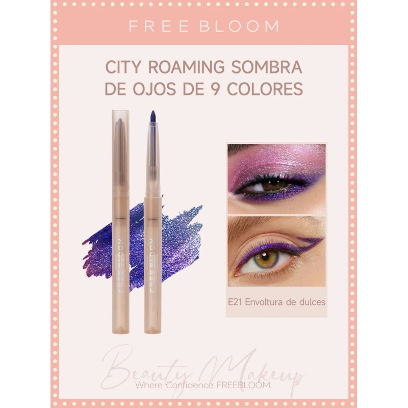 Delineador De Ojos De Gel Que Cambia De Color De