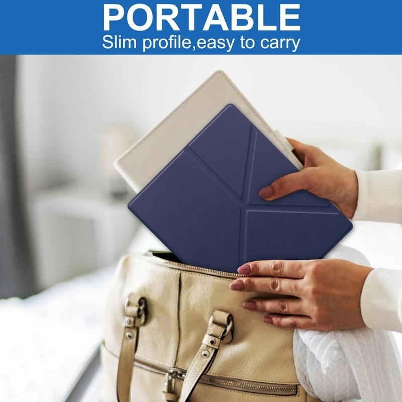 Kepuch Custer Case for Kobo Elipsa 2E 10.3",Ultra-Thin PU-Leather Hard