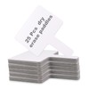 QTLCOHD 25 Pack 5 x 7 Inch Dry Erase Answer