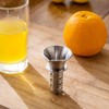 Manual Lemon Drill Squeezer, 304 Stainless Steel Thickened Hand Juicer,