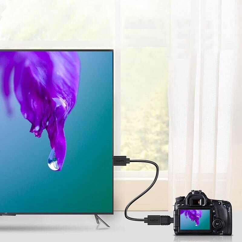 CABLEPELADO HDMI to Micro HDMI Adapter, Micro Video Adapter, 4K
