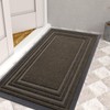 Buganda Buganda Front Door Mat Indoor Outdoor Entrance, Non-Slip Natural