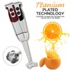 MegaWise Pro Titanium Reinforced 5-in-1 Immersion Hand Blender, Powerful Motor