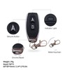 DieseRC 1527 Learning Code Wireless Remote Control Transmitter Keychain 433Mhz