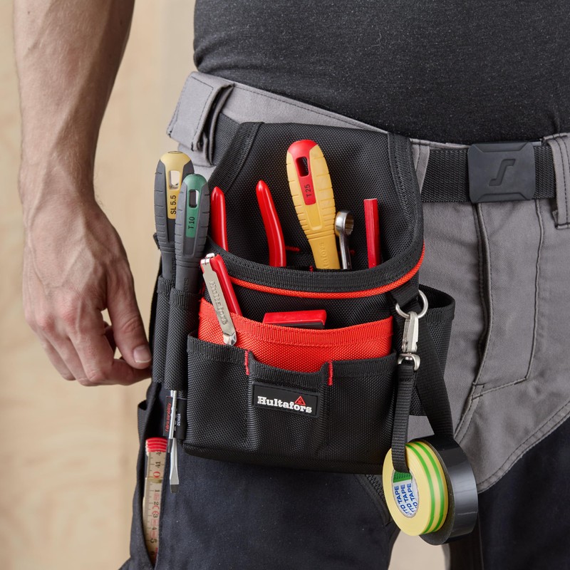 Hultafors Tool Bag I Tool Holder Belt with 14 Compartments