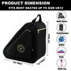 HEXIFUL Skate Bag to Carry Ice Skates, Inline Skates, Roller