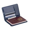 Unbranded Slim Leather Passport Wallet Cover– Multi-Card + Boarding‑Pass Holder,