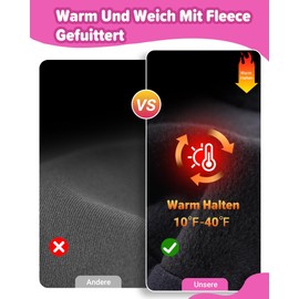 FitsT4 Sports Children's Riding Gloves Winter Grip Non-Slip Gloves Riding Children Boys Girls with Touchscreen Design for Riding Sports, Pink, L
