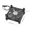 120mm Computer Fan Speed Adjustable 2800RPM Portable Computer Case Cooling