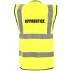 Apprentice Hi Vis Safety Vest - Reflective High Visibility Waistcoat