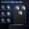 Suttkue for 17 Pro Max Camera Lens Protector,[Anti-Scratch][Easy to Install][