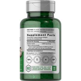 Horbäach Odorless Garlic Softgel Supplement | 200 Count | Ultra Potent Concentrated Herbal Extract | Non-GMO & Gluten Free