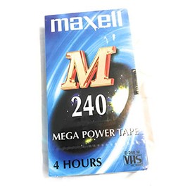 Maxell M240 Video Tape