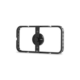 RØDE Phone Cage Magnetic Mobile Filmmaking Cage with 1/4-inch and 3/8-inch Threads and Cold Shoe Mounting Slots (MagSafe Compatible)
