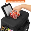 OPUX Soft Cooler Bag, Insulated Collapsible Lunch Cooler Tote for