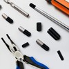 Boxonly Screw Thread Protectors PVC Rubber Round Tube Bolt Cap