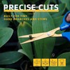 Plant scissors 60mm Gardening Shears (Titanium plated coating Bonsai Scissors)