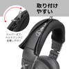 DreaModes Headphone Cover, Headband Cover, Replacement, Universal, Cushion, Compatible, Black,