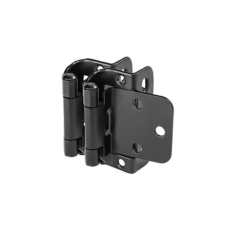 5 Pair Pack - Cosmas 18650-FB Flat Black Self Closing