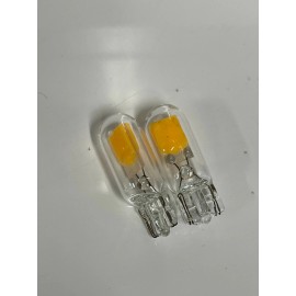 Mitchell Lighting Pinball Machine Glass LED's 555 type Lamp bulb Super cool and bright! 6.3V  - Warm White