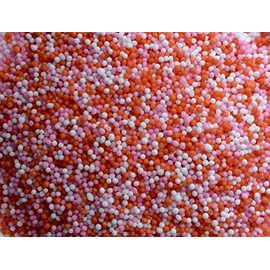 Edible Sugar Topping 100's & 1000's Nonpareilles Valentine Mix - 50g bag