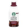 Starbucks Cold Brew Coffee Concentrate, Naturally Flavored Dark Chocolate Hazelnut,