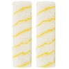 Pack of 2 25 cm Acrylic Yellow Thread Paint Roller