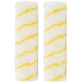 Pack of 2 25 cm Acrylic Yellow Thread Paint Roller Paint Roller Radiator Roller