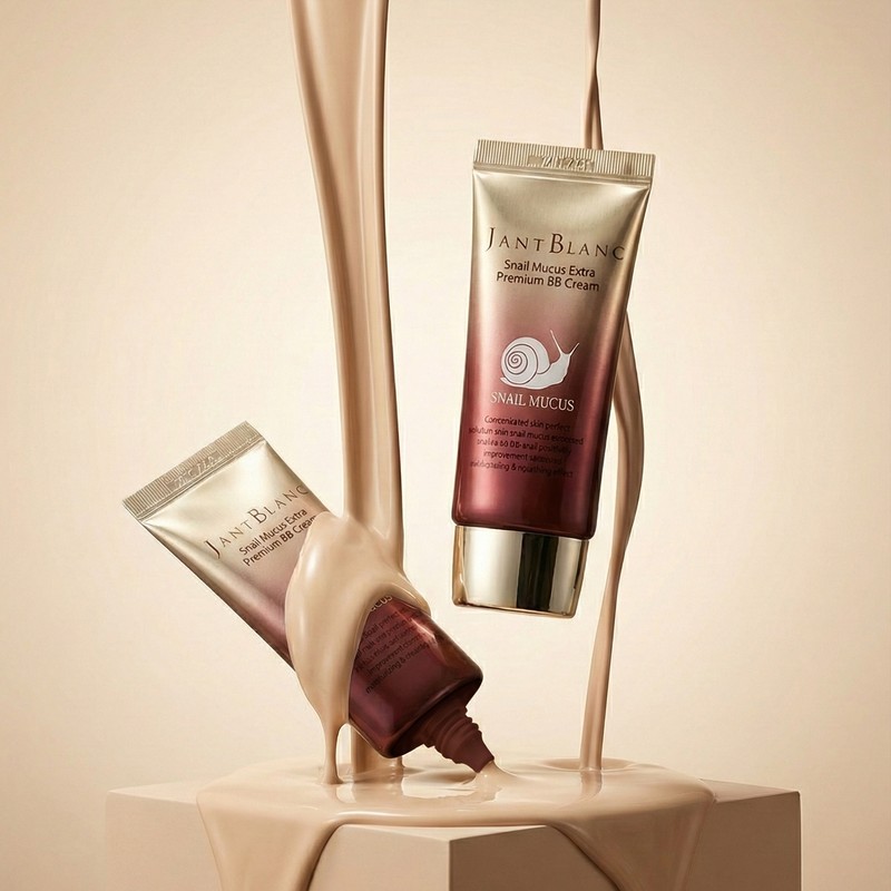 Jean Blanc Snail Premium BB Cream Moisture Glowing Cover 50ml