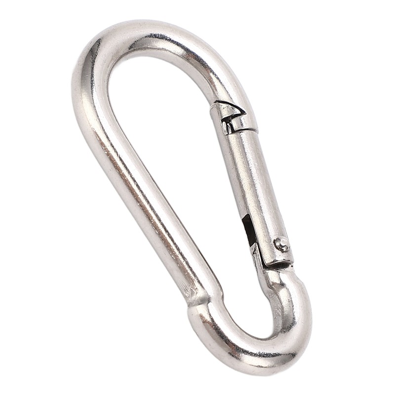 10Pcs Carabiner Clip Spring Snap Hook Heavy Duty Quick Link
