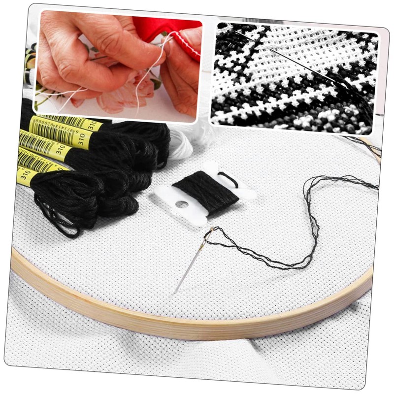 Gadpiparty 24Pcs Professional Embroidery Thread Multi Function Sewing Supplies for