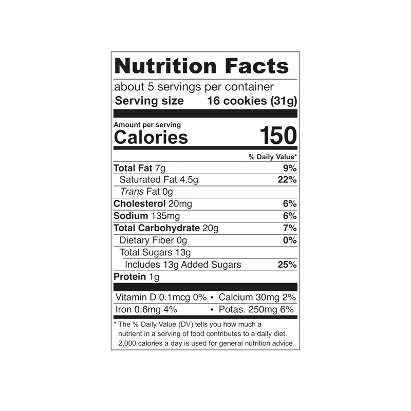 Tate's Bake Shop Tiny Snickerdoodle Cookies, 5.5 oz