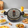GXFCHYL 8L Micro Pressure Cooker with Visual Glass Lid and