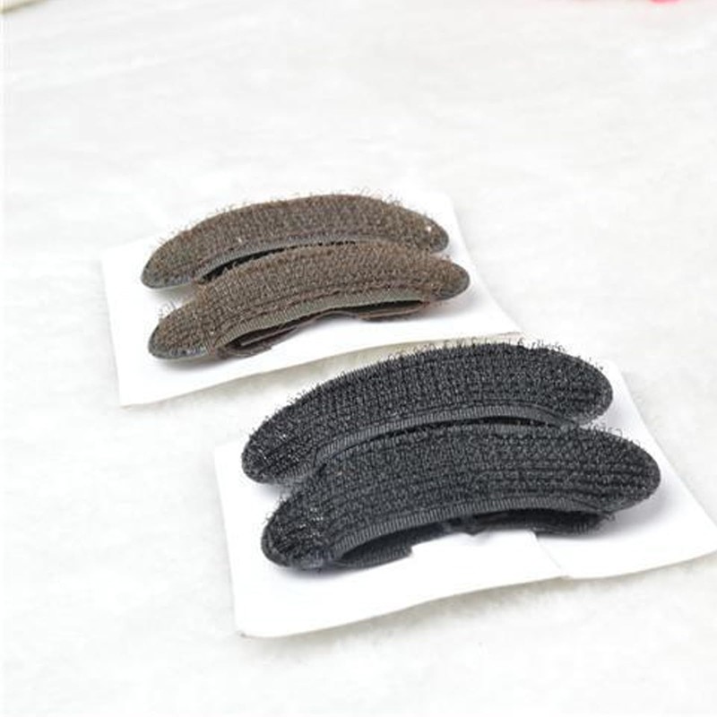 ALLVD 4 Pieces Hair Cushion Top Side No Trace Hairpin