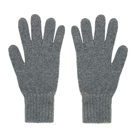 Pure Cashmere Men’s Gloves, Grey