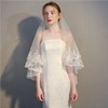 Bmirth 2 Tiers Bride Wedding Veil White Veil Bridal Bridal