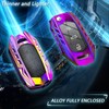 Ocezbiis for Volkswagen Key Fob Cover,Keychain,Zinc Alloy Protection Car Key