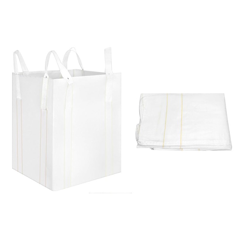 QWORK FIBC Bulk Bag, 4 Pack Sandbags 1 Ton Industrial