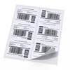3-1/3" x 4" Shipping Labels,Printable White 6 UP Labels for