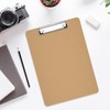 Neuytiky Clipboard A4.4 Pieces Stackable Writing Board with Rubberized Metal