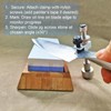 LAVODA SG01D Knife Sharpening Jig for Whetstone Daimond Stone, 2