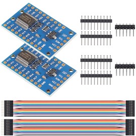 Youmile 2pcs PCF8575 Expansion Module I2C I/O Expansion Shield Module to 16 IO Module with 16 Bit SMBus I/O Port Dupont Cable for Arduino UNO R3