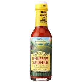 Try Me Tennessee Sunshine Hot Pepper Sauce, 5oz Bottle (Pack of 1)