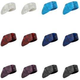 Rumyve 12pcs Medium Flat Thumbpicks,Thumb Pick Set,Medium Finger Picks,Celluloid Guitar Thumb Finger Picks for Fingerstyle Acoustic Guitar, Banjo