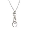 Hidden Hollow Beads Stainless Steel Chain Women's Lanyard, Stronger, Made